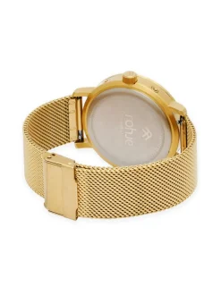 Adventurister Gold -rannekello, teräsranneke