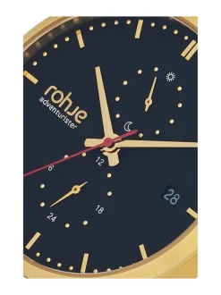 Adventurister Gold -rannekello, teräsranneke