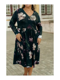 Amélie Dress kerrosmekko, Noir