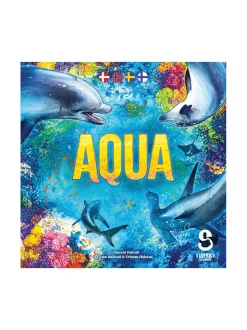 ASMODEE lautapeli Aqua (suomenkielinen ja ruotsikielinen)