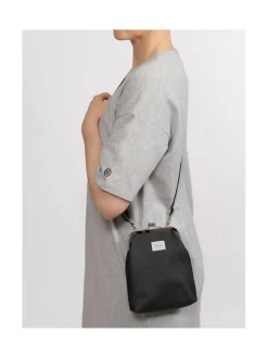 AVARA laukku, musta nahka