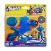 AVENGERS Leikkisetti Kapteeni Amerikka ja kilpiä ampuva pyörä, 10 cm