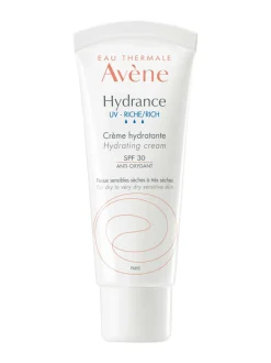 Avène Hydrance UV Rich Hydrating cream SPF 30 -kosteuttava voide kuivalle iholle, 40 ml