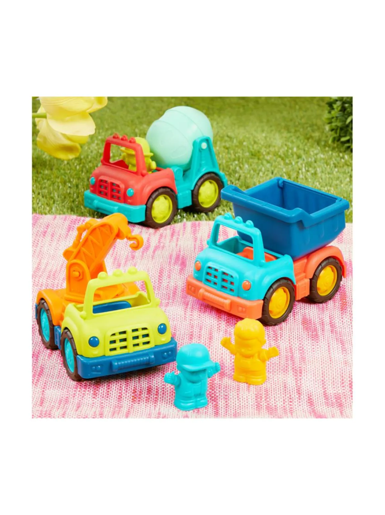 B. TOYS Kuorma-autot, 3 kpl