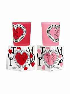 Baies & Roses duo -kynttiläsetti