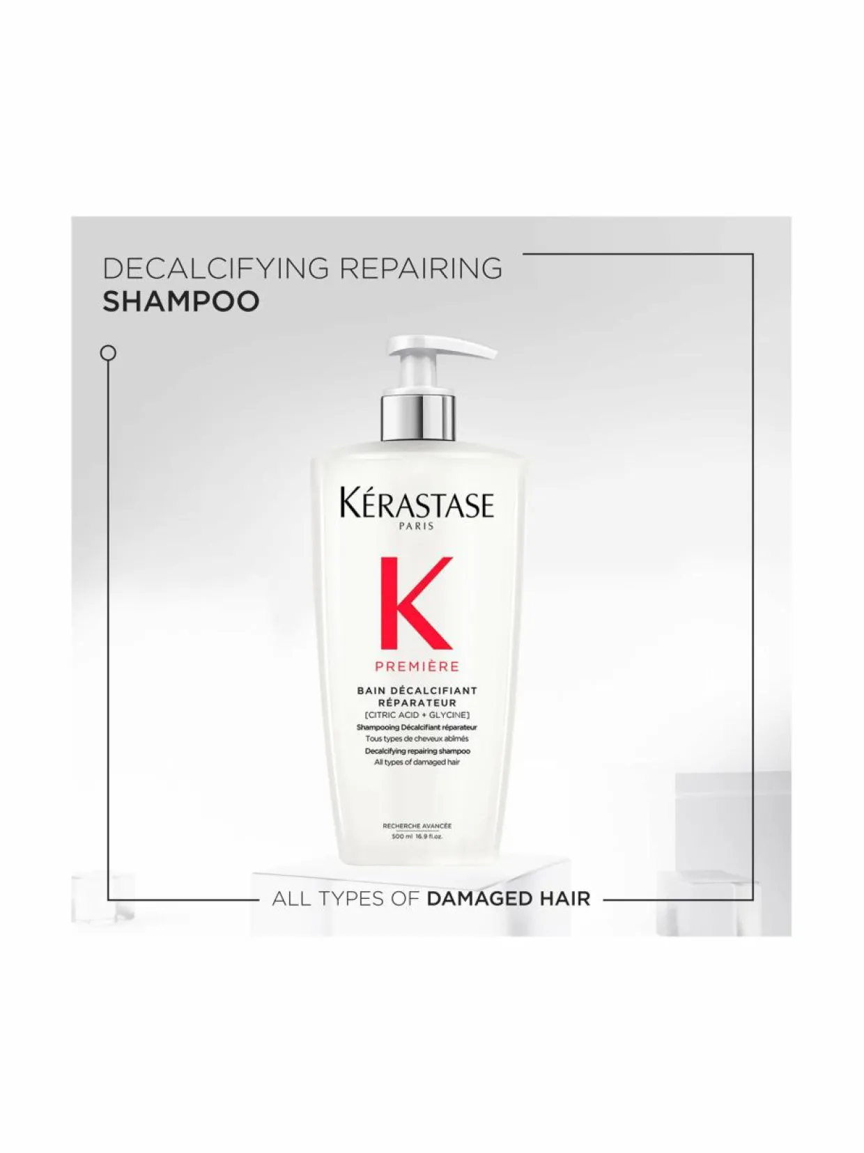 Bain Décalcifiant Réparateur- korjaava shampoo, 500ml