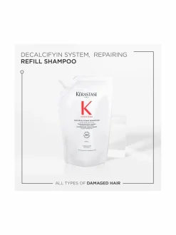 Bain Décalcifiant Réparateur Refil -korjaava shampoo, täyttöpakkaus, 500ml
