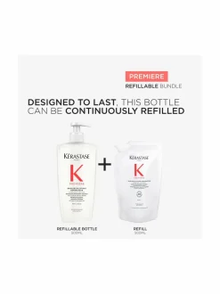 Bain Décalcifiant Réparateur Refil -korjaava shampoo, täyttöpakkaus, 500ml