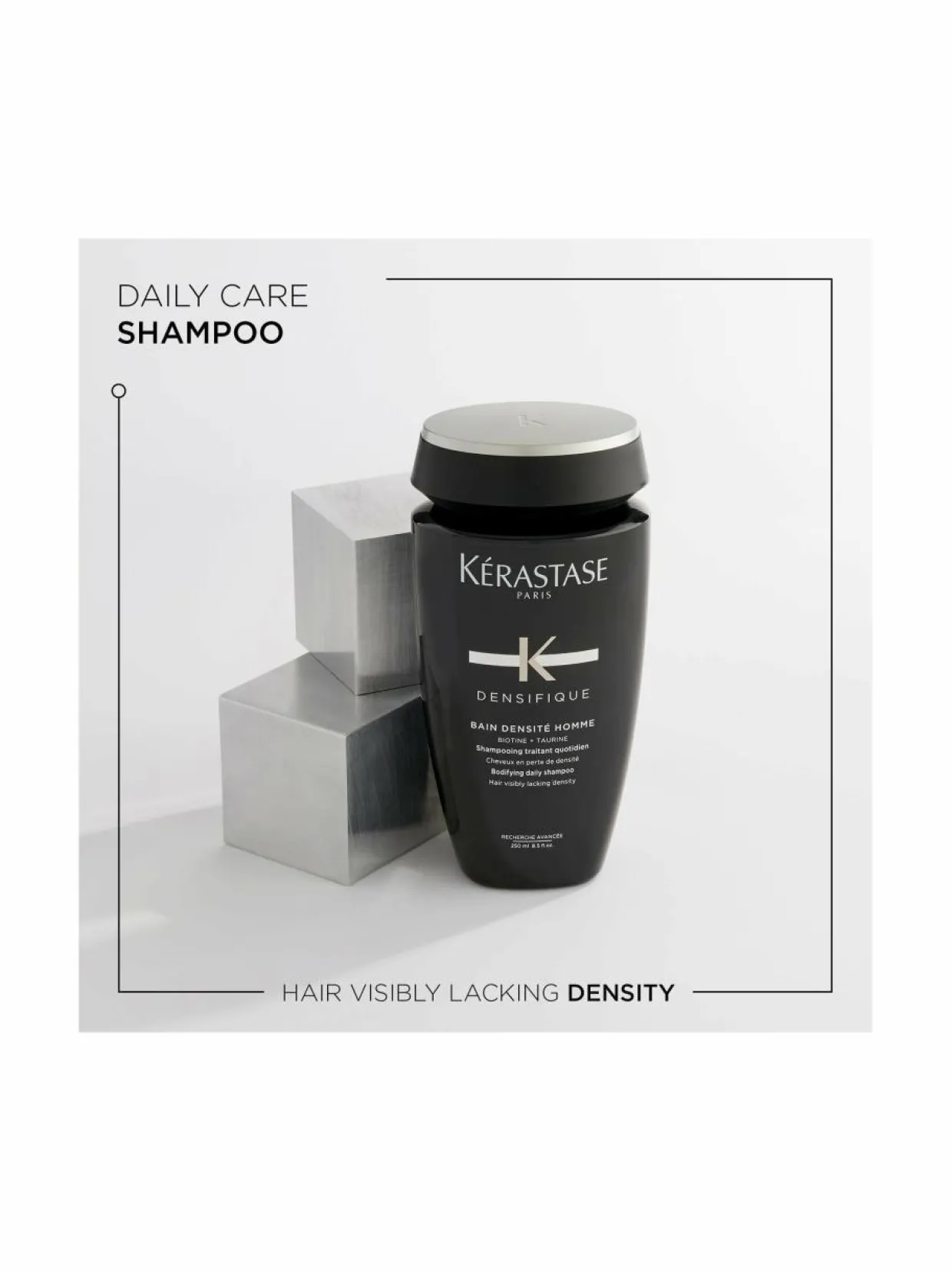 Bain Densité Homme -shampoo 250 ml