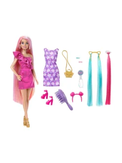 BARBIE kissakampauksen hiusnukke 21,6 cm