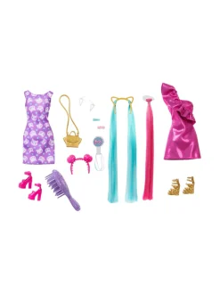 BARBIE kissakampauksen hiusnukke 21,6 cm