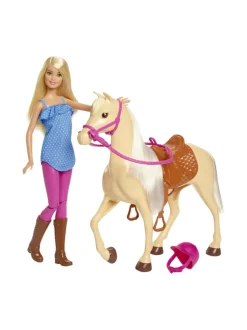 BARBIE nukke ja hevonen