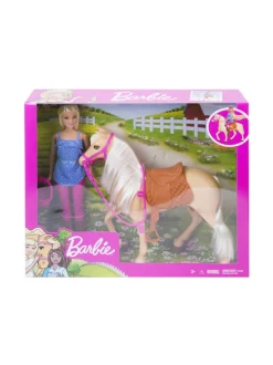 BARBIE nukke ja hevonen