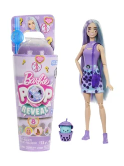 BARBIE️ Pop! Reveal kuplatee yllätysnukke - Taro-maitotee 28 cm
