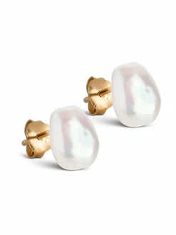 Baroque Pearl -kullatut korvakorut