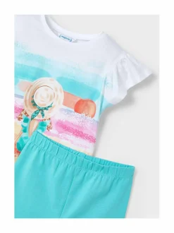 Beach - t-paita ja leggingsit