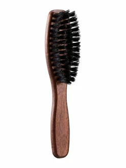 Beard Brush With Handle Wooden 1 -partaharja