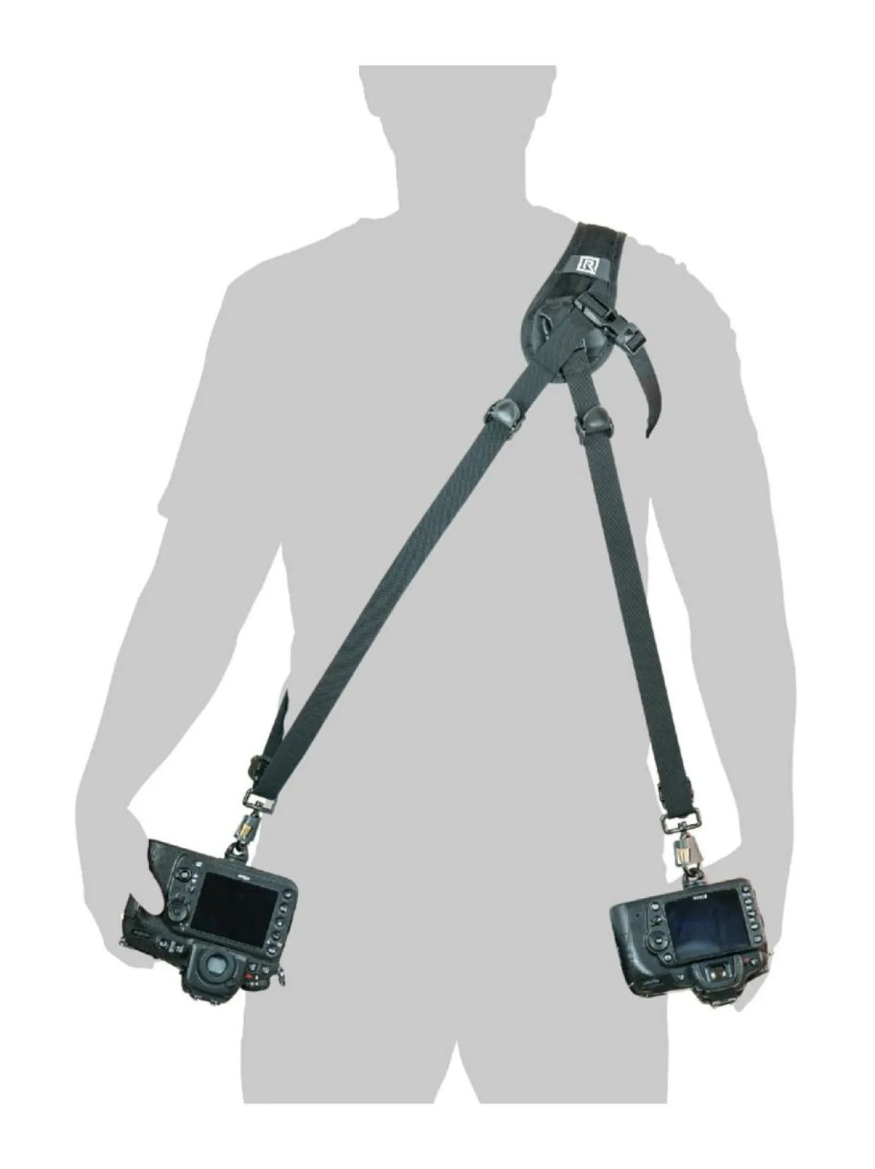 BlackRapid Hybrid Breathe kamerahihna kahdelle kameralle