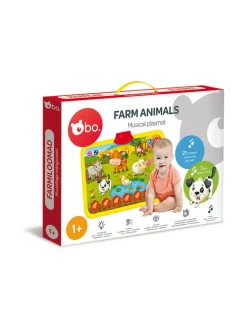 bo. Musiikki-leikkimatto "Maatilan eläimet"