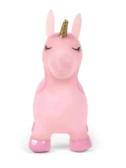 bo. Pomppueläin Yksisarvinen, vaaleanpunainen