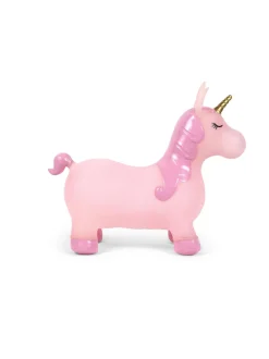 bo. Pomppueläin Yksisarvinen, vaaleanpunainen