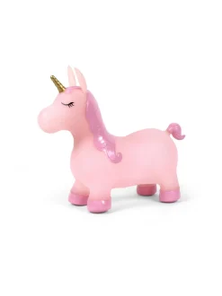 bo. Pomppueläin Yksisarvinen, vaaleanpunainen