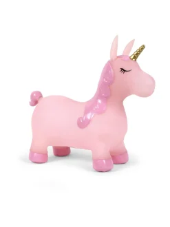 bo. Pomppueläin Yksisarvinen, vaaleanpunainen