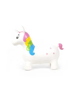 bo. Pomppueläin Yksisarvinen, valkoinen