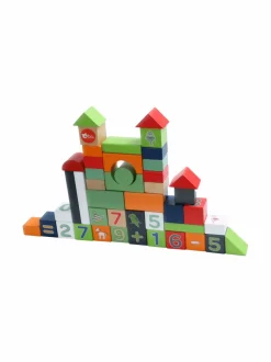 bo. Puiset palikat Numerot ja eläimet