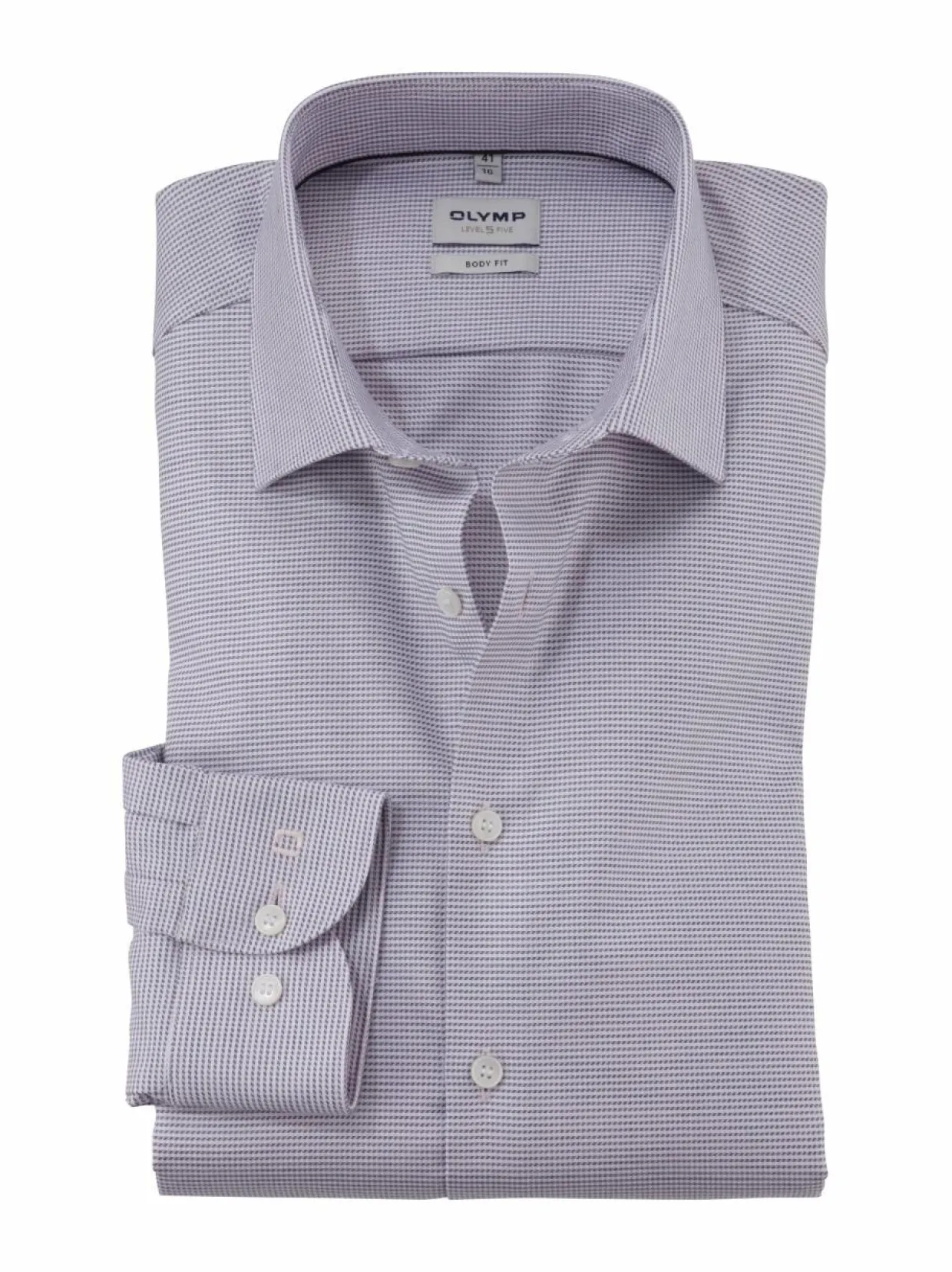 Body Fit Level 5 Jacquard -kauluspaita