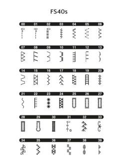 Brother FS40s elektroninen ompelukone