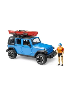 BRUDER Jeep Wrangler kajakkiveneellä 1:16