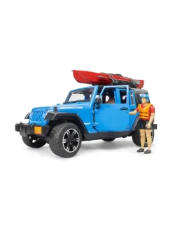 BRUDER Jeep Wrangler kajakkiveneellä 1:16