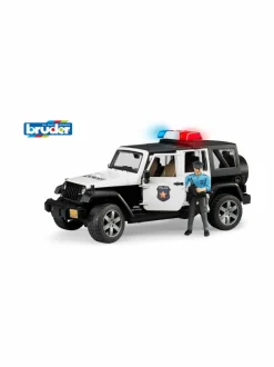 BRUDER Jeep Wrangler Unlimited Rubicon -poliisiauto, 1:16