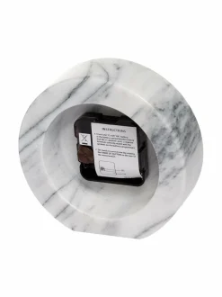 Bury-pöytäkello marmorista