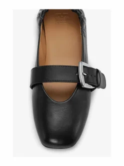 Butterfly Strap Crinkle Oleatex -ballerinat