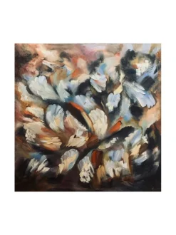 Cabaret, öljyvärimaalaus, 100x100 cm