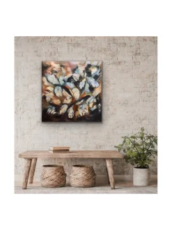 Cabaret, öljyvärimaalaus, 100x100 cm