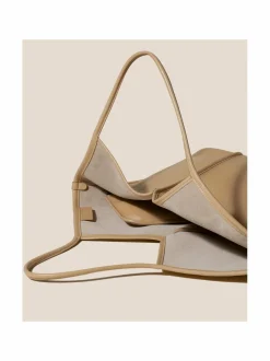 Calella Distressed Tote Bag -nahkalaukku