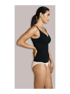 Carriwell Nursing Top with Shapewear imetystoppi - musta