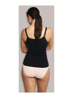 Carriwell Nursing Top with Shapewear imetystoppi - musta