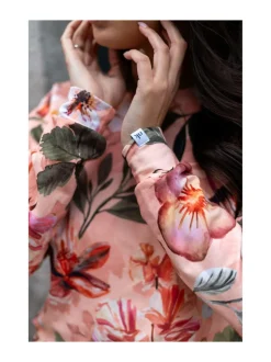 Casual Chic Print Shirt, Siesta