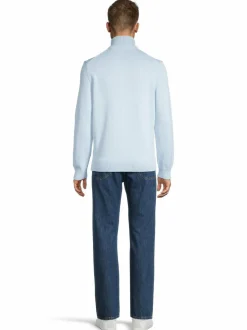 Casual Halfzip -puuvillaneule