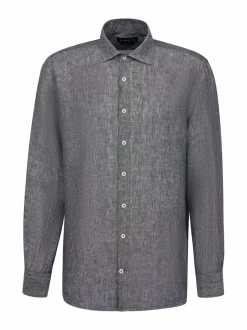 Casual-pellavakauluspaita