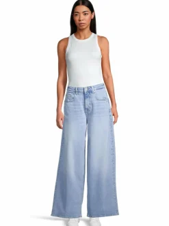 Charlie Medium Rise Loose Wide -farkut