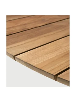 Circle ulkokaluste pyöreä ruokapöytä, teak