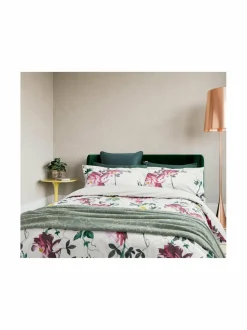 Citrus Bloom -pussilakanasetti puuvillaperkaalista