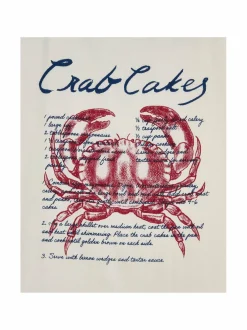 Crab Cakes -keittiöpyyhe