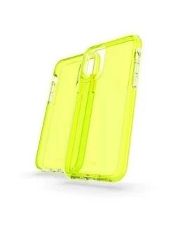 Crystal Palace iPhone 11 Pro -suojakuori (Neon Yellow)