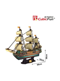 CUBICFUN 3D palapeli Espanjan sotalaiva The San Felipe